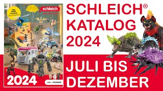 Schleich ® Katalog  Catalog  Catalogue  2024  2 Halbjahr  Juli  Dezember  Neuheiten  News [upl. by Anitap847]