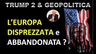 Dario Fabbri Quel quotpacificoquot DISIMPEGNO GEOPOLITICO di Trump [upl. by Ainollopa]