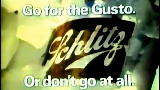 Schlitz Beer Buffalo Commercial 1975 [upl. by Wood463]