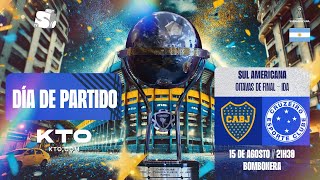 BOCA JUNIORS X CRUZEIRO AO VIVO  IDA DAS OITAVAS DA COPA SULAMERICANA 2024 [upl. by Pomfret719]