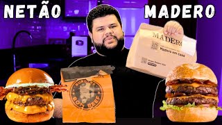 Bom Beef Burger vs Madero  Quem tem o Melhor burger [upl. by Griffin]