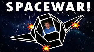 Very First Video Games EVER The History of Computer Space amp Space War  The Irate Gamer [upl. by Anailli]