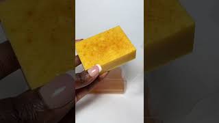 🧡 Bestselling Turmeric Soap 🧡 handmade turmericfacewash hyperpigmentation barsoap clearskin [upl. by Luciano]