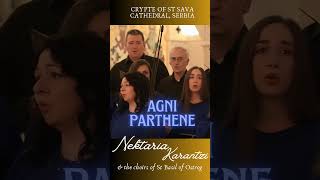 Agni Parthene  Nektaria Karantzi amp St Basil of Ostrog Choir agniparthene nektaria byzantinemusic [upl. by Yesor307]