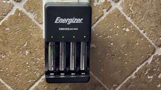 Energizer Recharge Basic Charger for Rechargeable Batteries Review Durable And Reliable Batteries [upl. by Aynor]