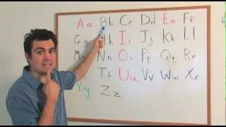 The English Alphabet ABC  Learn English Speak English [upl. by Radie48]