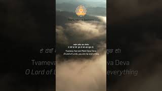 Tvameva Mata cha pita tvameva Prayer  Mantra for happiness  Healing prayer  Ancient hindu prayer [upl. by Secundas]