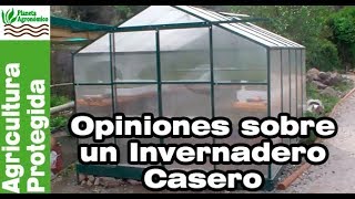 OPINIONES sobre un INVERNADERO CASERO 🌱 [upl. by Demahom862]