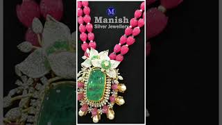 Super Designs  Manish silver jewellery  jewellery fashion [upl. by Nael880]