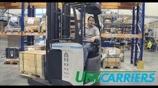 UniCarriers TERGO® UHD  a heavy duty reach truck for high lift heights [upl. by Oetam817]