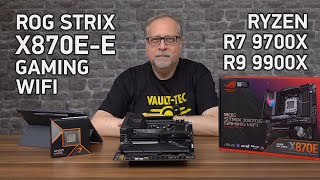 ASUS ROG Strix X870EE Gaming WiFi ve Ryzen 9000 Serisi [upl. by Dimitris798]