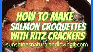 VLOG How to Make Salmon Croquettes Patties Highly Requested [upl. by Ait]