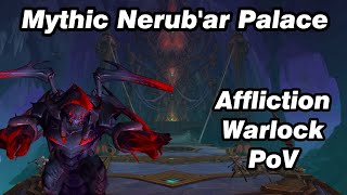 Mythic Ulgrax the Devourer  Affliction Warlock PoV [upl. by Cordey]