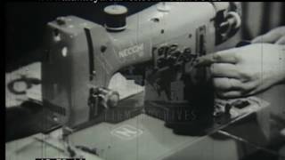 Necchi Sewing Machine Demonstration 1950s  Film 98425 [upl. by Nykal]