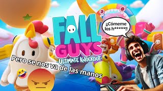 TEAM SIMIOS se nos va de las manos en FALL GUYS [upl. by Ahsiener778]