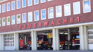 Löschzug Feuerwehr Gelsenkirchen FRW1  5x FustW Polizei Gelsenkirchen [upl. by Sherwin]