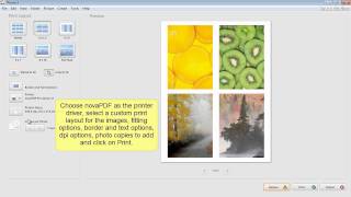 Convert images to PDF using Picasa [upl. by Ogdon380]