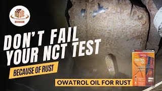 Have you got rust issues Treat your rusty underbody with Owatrol Oil I Igoe International [upl. by Enalahs741]