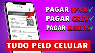 Como pagar o IPVA do veículo CARRO OU MOTO sem imprimir boleto pelo celular  IPVA 2024 [upl. by Burrell]