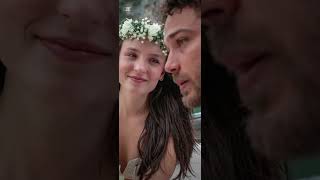 Larissa Manoela renova votos de casamento na Tailândia [upl. by Trelu940]