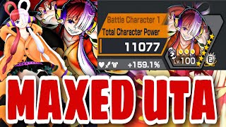 NEW MAXED HALLOWEEN UTA IS BROKEN 👻  One Piece Bounty Rush OPBR SS League Battle [upl. by Aihsiyt923]