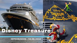 Disney Treasure  Neues Kreuzfahrtschiff für Disney [upl. by Amor]