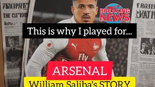 I heard Arsenal calling 📞 😳 and I couldnt resist  I am Wiliam Saliba and this is my Story [upl. by Anastas]