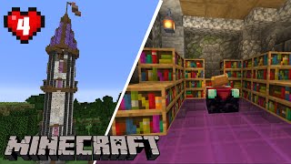 ENCHANTING TOWER  EPISODE 4  121 SURVIVAL LETS PLAY FILIPINO MINECRAFT [upl. by Orelee6]