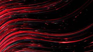 Red Wave Particle Abstract Background Animation  Perfect for Overlay amp Title Animations [upl. by Cromwell226]