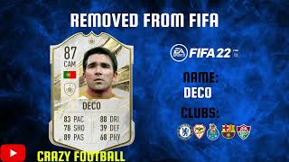 ALL ICONS REMOVED IN FIFA HISTORY  FIFA 17  FIFA 23 😱  Future Icons [upl. by Sargent]