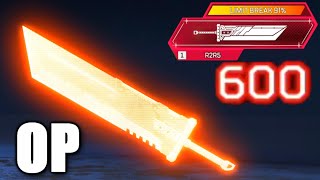 Buster Sword is INSANELY OP limit breakuuu in Apex Legends [upl. by Aiak445]