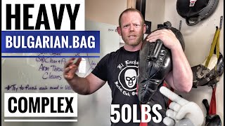 HEAVY Bulgarian Bag Workout [upl. by Kremer480]