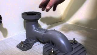 How to install a skirted toilet with a sealed trapway [upl. by Westley136]