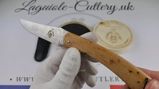 French Regional Knife  Camembert Knife Juniper Wood [upl. by Ahsemaj]