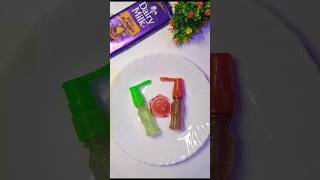 Chocolate spray bottle with tasty jelly amp kinderjoy box popsicle youtubeshorts shortsvideoviral [upl. by Atekihs]