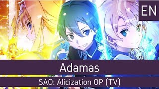 SAO Alicization OP  Adamas TV English Full Band Cover  Yuki [upl. by Wendell]