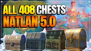 ALL Chest Locations in Natlan 50  407 In Achievement  In Depth Follow Along 【Genshin Impact】 [upl. by Eivol847]