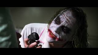 Joker Harvey Dent Two Face Hospital Scene The Dark Knight [upl. by Semajwerdna]