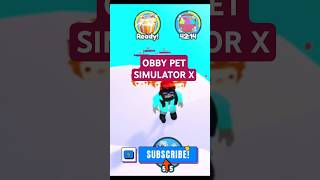 OBBY PET SIMULATOR X ROBLOX robloxindonesia petsimulator petsimulatorxroblox robloxshorts [upl. by Parsifal]