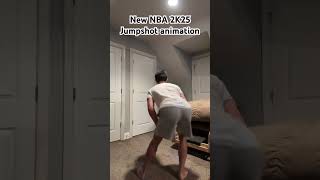 THE BEST NBA 2K25 JUMP SHOT ANIMATION [upl. by Suired]