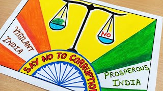 International Day Against Corruption Drawing  Anti Corruption Drawing  Vigilance Awareness Drawing [upl. by Va]