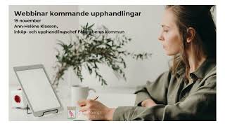 2024 11 19 Kommande upphandlingar i Falkenbergs kommun [upl. by Falo]