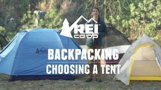 How to Choose Backpacking Tents  REI [upl. by Duntson251]