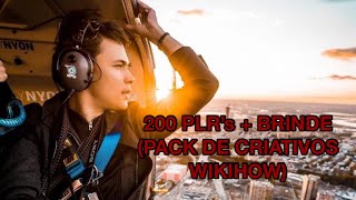 200 PLR’s  BRINDE PACK DE CRIATIVOS WIKIHOW [upl. by Haem820]