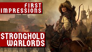 First Impressions  BECOME THE GREATEST LORD  Lets Play STRONGHOLD WARLORDS Gameplay PC [upl. by Eniwtna]