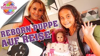 REBORN BABY auf REISE  Koffer packen für den URLAUB  Mileys Welt [upl. by Janet981]