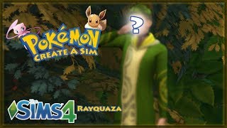 Rayquaza to Sim  Sims 4 Pokemon CAS Series [upl. by Leontina522]