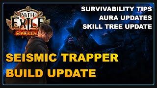 PoE 316  BUILD UPDATE  Seismic Exsanguinate Trap Saboteur Build [upl. by Lunseth]