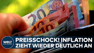 DEUTSCHLAND Inflation bei 79 Prozent Im Herbst erwarten Experten zweistellige Inflationsraten [upl. by Aneloaup]