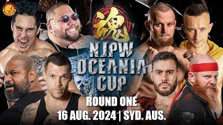 FULL EVENT NJPW Tamashii  NJPW Oceania Cup Round One  16 August 2024  Sydney Australia [upl. by Anailuig]